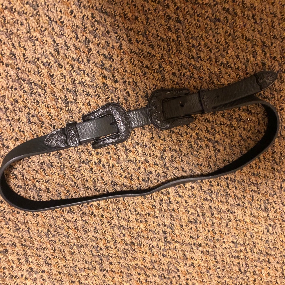 B low the Belt Baby Bri Bri black gun metal